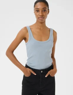 gestuz GZdrew Logo Top - Lyseblå light blue Outlet