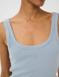 gestuz GZdrew Logo Top - Lyseblå light blue Outlet