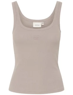 gestuz GZdrew Logo Top - Sand beige Clearance