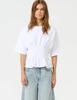 gestuz GZinez T-Shirt - Hvid white Hot