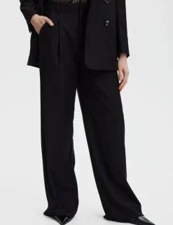 gestuz PaulaGZ MW Wide Bukser - Sort black