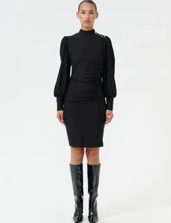 gestuz RifaGZ Button Kjole - Sort black Sale