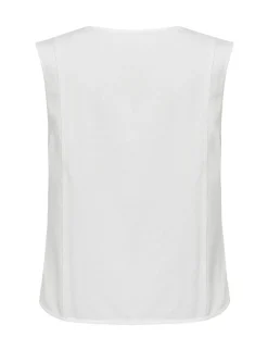 global Funk Ciana scallop-G Vest - Hvid white Hot