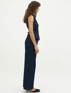 global Funk Falucca-G Vest - Mørkeblå Dark Blue Discount