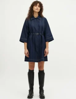 global Funk Jemina-G Kjole - denim Hot