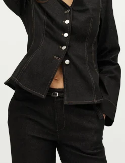 global Funk Kayan-G Skjortebluse - Sort black Discount