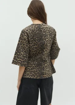 global Funk Lila-G Top - leopard Hot