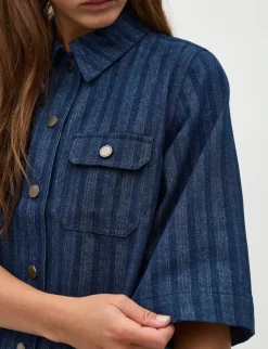 global Funk Mira-G Kjole - Mørkeblå Dark Blue New