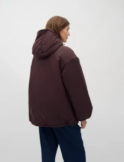 global Funk Nora-G Puffer - Mørkebrun Dark Brown Clearance