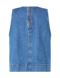 global Funk Rihne-G Top - denim Clearance