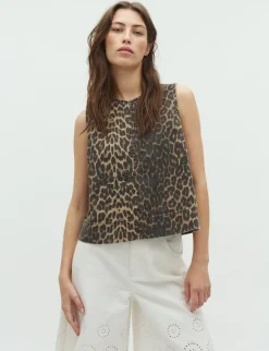 global Funk Rihne-G Top - leopard Hot