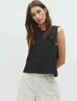 global Funk Rihne-G Top - Sort black