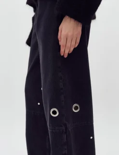 mbym mbMm Luxia-M Jeans - Sort black Sale