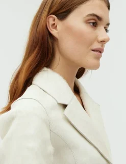 mbym Alfino-M Jakke - Hvid white Outlet