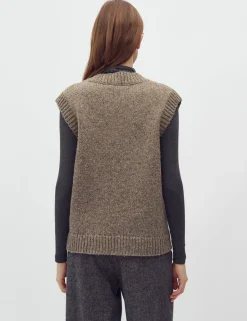 mbym Allia-M Vest - Brun brown Best