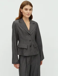 mbym Anathea-M Blazer - Stribet striped