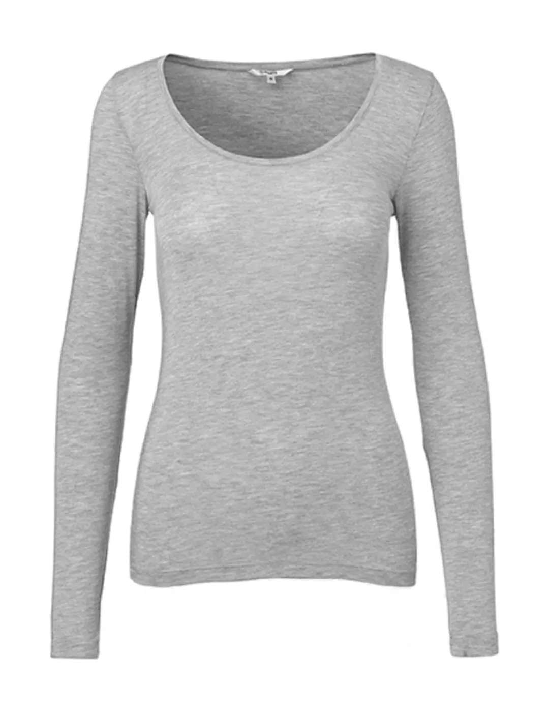 mbym Anna GG Basic Top - Lysegrå light grey Best