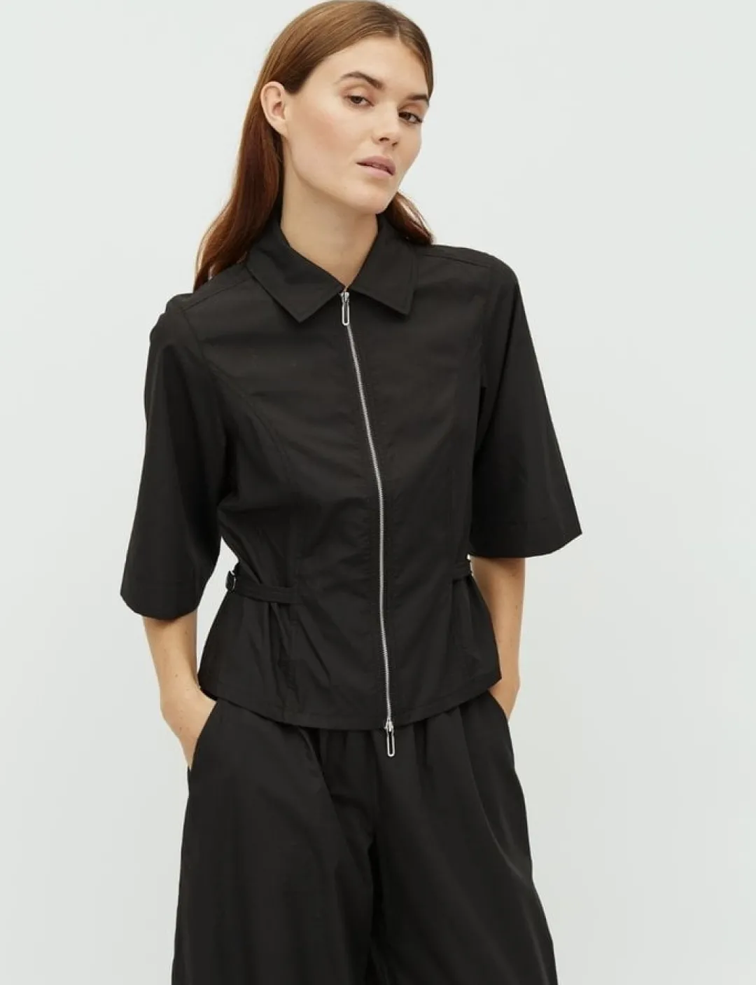 mbym Anoul-M Skjorte - Sort black Discount