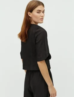 mbym Baomin-M Skjorte - Sort black Sale