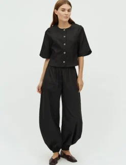 mbym Baomin-M Skjorte - Sort black Sale