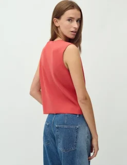 mbym Basia-M Striktop - Rød red Discount