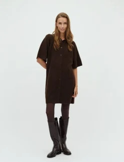 mbym Biman-M Kjole - Brun brown Hot