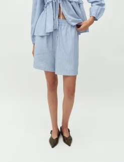 mbym Calyn-M Shorts - Stribet striped Clearance