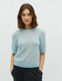 mbym Carla-M Strik - Blå blue Discount