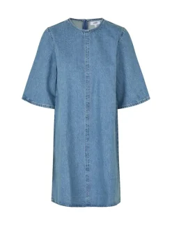 mbym Carmen-M Kjole - denim Hot