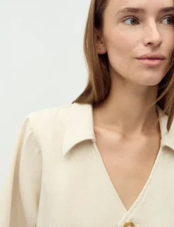 mbym Chardona-M Skjorte - Sand beige Hot