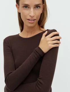 mbym Christina-M Basic Top - Brun brown New