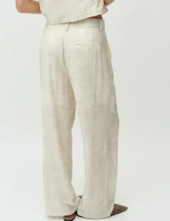 mbym Cristiana Long-M Bukser - Sand beige Best