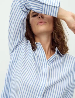 mbym Dalinna-M Skjorte - Stribet striped New
