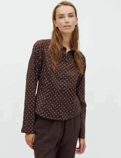 mbym Danire-M Skjorte - Prikket dotted Clearance