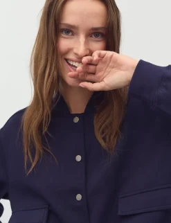 mbym Danni-M Jakke - Mørkeblå Dark Blue