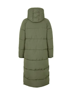 mbym Ela Slit Pufferjakke - Grøn green Hot