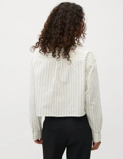 mbym Emmelia-M Skjorte - Blå blue Discount