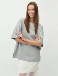 mbym Emrylis-M T-shirt - Grå grey Hot