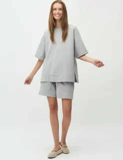 mbym Emrylis-M T-shirt - Grå grey Hot