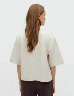 mbym Emrys-M T-shirt - Sand beige Outlet