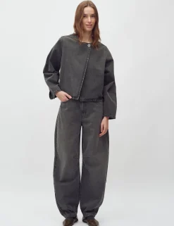 mbym Exana-M Denimbluse - Grøn green Best