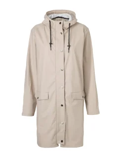mbym Fabiola Regnjakke - Sand beige
