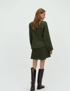 mbym Felena-M Bluse - Grøn green Sale