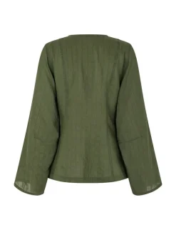 mbym Felena-M Bluse - Grøn green Sale