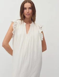 mbym Gemala X-long-M Kjole - Hvid white Discount