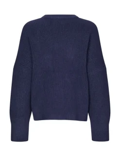 mbym Gillian Shyla Striktrøje - Mørkeblå Dark Blue Hot