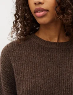 mbym Gillian Shyla Striktrøje - Brun brown Discount