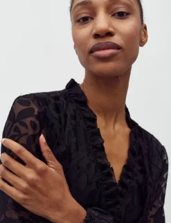 mbym Gorgia-M Skjorte - Sort black Discount