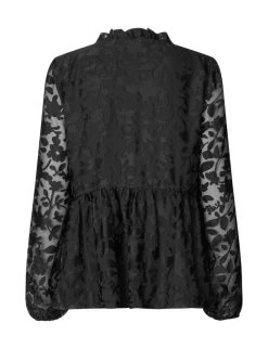 mbym Gorgia-M Skjorte - Sort black Discount