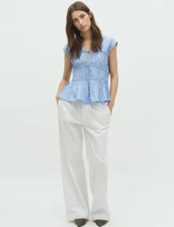 mbym Grasielle-M Bukser - Hvid white Discount